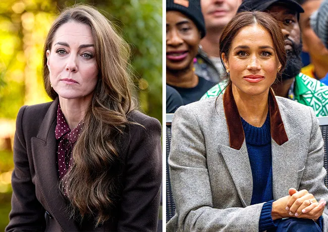 Kate Middleton and Meghan Markle