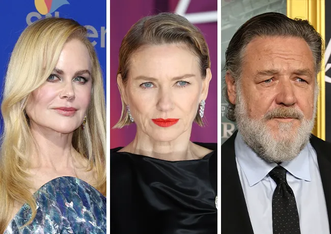 Nicole Kidman Naomi Watts Russell Crowe