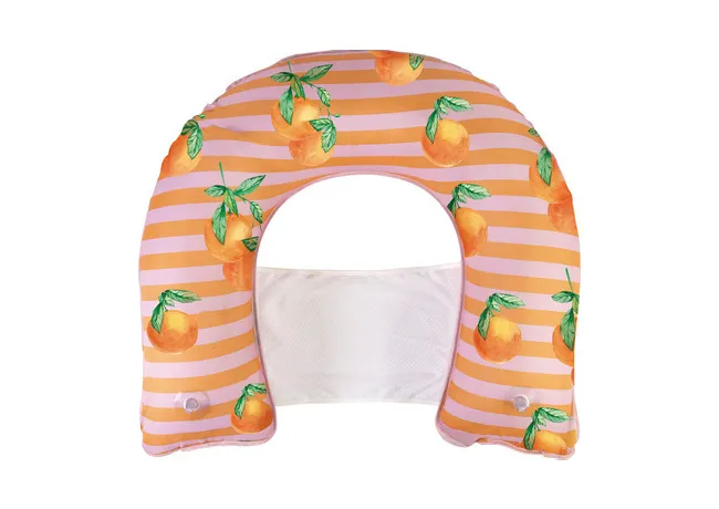 "Colorful pool loungers available for purchase"